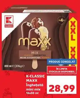 Kaufland K-CLASSIC MAXX Înghețată mini mix Ofertă