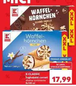 Kaufland K-CLASSIC Înghețată cornet Ofertă