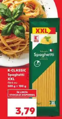 Kaufland K-CLASSIC Spaghetti XXL Ofertă
