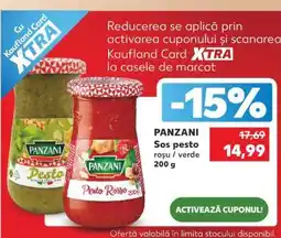Kaufland PANZANI Sos pesto roșu / verde Ofertă