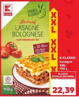 Kaufland K-CLASSIC Lasagna XXL Ofertă