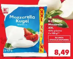 Kaufland K-CLASSIC Mozzarella XXL Ofertă