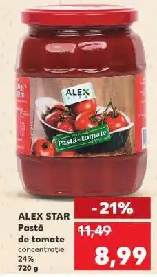 Kaufland ALEX-STAR Pastă de tomate Ofertă