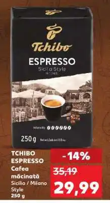Kaufland TCHIBO ESPRESSO Ofertă