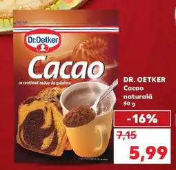 Kaufland DR. OETKER Cacao naturală 50 g Ofertă