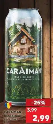 Kaufland CARAIMAN Bere blondă Ofertă