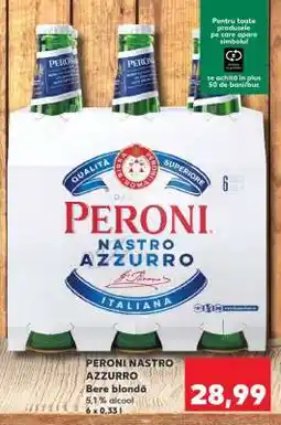 Kaufland PERONI NASTRO AZZURRO Ofertă