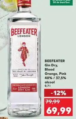 Kaufland BEEFEATER Gin Dry, Blood Orange, Pink Ofertă