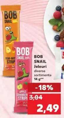 Kaufland BOB SNAIL Jeleuri Ofertă