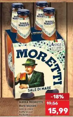 Kaufland BIRRA MORETTI Ofertă