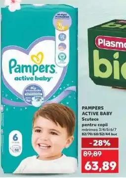 Kaufland PAMPERS ACTIVE BABY Ofertă