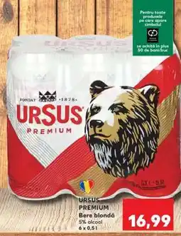 Kaufland URSUS PREMIUM Ofertă