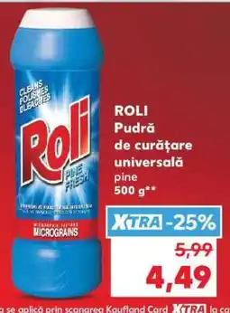 Kaufland ROLI Pudră de curățare universală pine Ofertă