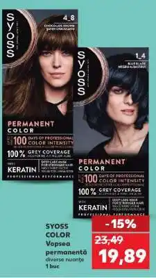Kaufland SYOSS COLOR Ofertă