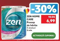 Kaufland ZEN HOME CARE Prosop de hârtie Ofertă