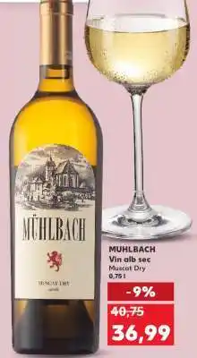 Kaufland MUHLBACH Vin alb sec Ofertă