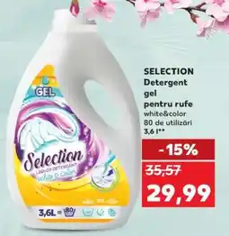 Kaufland SELECTION Detergent gel Ofertă