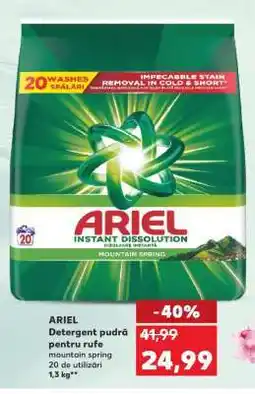 Kaufland ARIEL Detergent pudră pentru rufe Ofertă