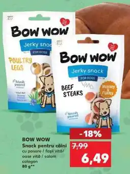 Kaufland BOW WOW Snack pentru Câini Ofertă
