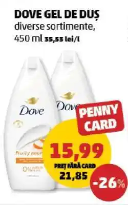 Penny DOVE Gel de duș Ofertă