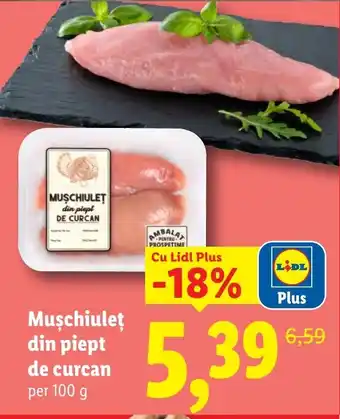 Muschiuleţ din piept de curcan