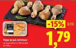 Lidl Pulpe de pui, inferioare Ofertă