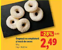 Lidl Gogoaşă cu umplutură şi nucă de cocos Ofertă