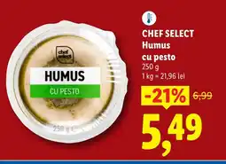 Lidl CHEF SELECT Humus cu pesto Ofertă