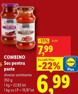 Lidl COMBINO Sos pentru paste Ofertă