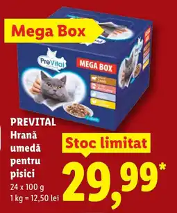 Lidl PREVITAL Hrană umedă pentru pisici Ofertă