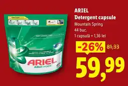 Lidl ARIEL Detergent capsule Ofertă