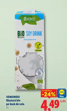 Lidl VEMONDO Băutură bio pe bază de soia Ofertă