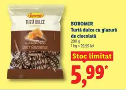 Lidl BOROMIR Turtă dulce cu glazură de ciocolată Ofertă