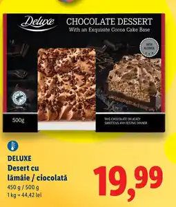 Lidl DELUXE Desert cu lămâie / ciocolată Ofertă