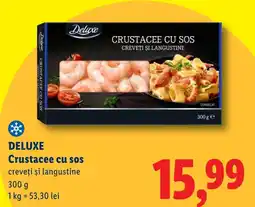 Lidl DELUXE Crustacee cu sos Ofertă