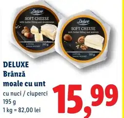 Lidl DELUXE Brânză moale cu unt Ofertă