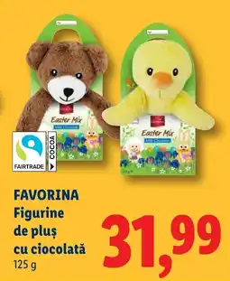Lidl FAVORINA Figurine de plus cu ciocolată Ofertă