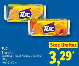 Lidl TUC Biscuiţi Ofertă