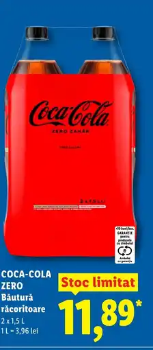 Lidl COCA-COLA Zero Băutură răcoritoare Ofertă