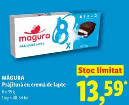 Lidl MĂGURA Prăjitură cu cremă de lapte Ofertă