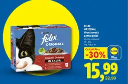 Lidl FELIX Original Hrană umedă pentru pisici Ofertă