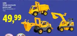 Lidl LENA Utilaje construcţie pentru copii Ofertă
