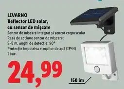 Lidl LIVARNO Reflector LED solar, cu senzor de mişcare Ofertă