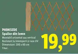 Lidl PARKSIDE Spalier din lemn Ofertă