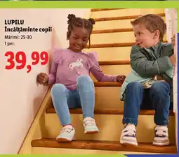 Lidl LUPILU Încălțăminte copii Ofertă