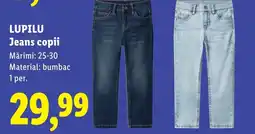 Lidl LUPILU Jeans copii Ofertă