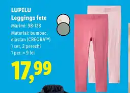 Lidl LUPILU Leggings fete Ofertă