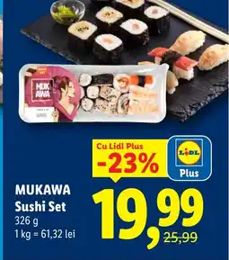 Lidl MUKAWA Sushi Set Ofertă