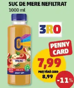 Penny Suc de mere nefiltrat Ofertă