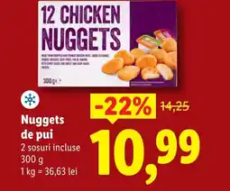 Lidl Nuggets de pui Ofertă